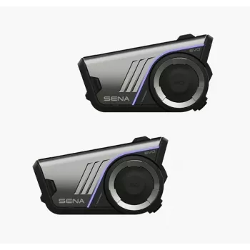 SENA 60S EVO Motociklo Ryšio Sistema Dvigubas Rinkinys su Harman Kardon Audio