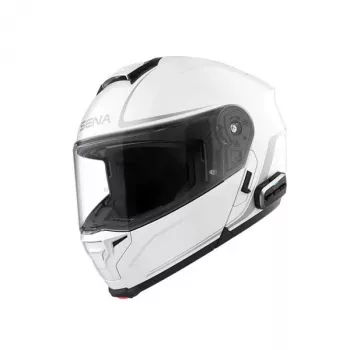 Sena OUTRUSH 2 Smart Modularinis Šalmas su Mesh Intercom, Blizgus Baltas, L