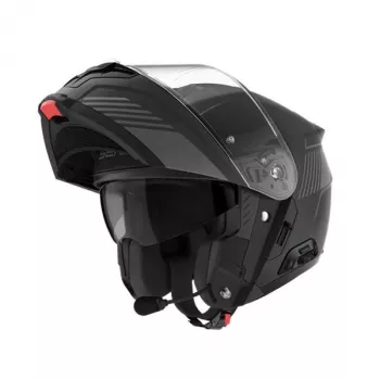 SENA SPECTER Smart Flip-Up Helmet su Mesh Ryšio Sistema, Matinė Juoda, XXL