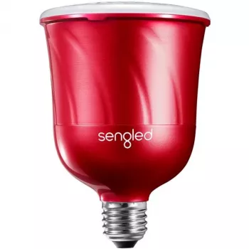 Sengled Pulse Satellite Red protinga LED lemputė su JBL garsiakalbiu (BR30, E26, 600 lm, 2700K)