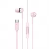Sennheiser CX 80U laidinės ausinės su mikrofonu ir nuotolinio valdymo pulteliu, Sakura rožinės spalvos, 17 Hz – 20 kHz