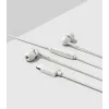 Sennheiser CX 80U laidinės USB-C ausinės su mikrofonu, baltos