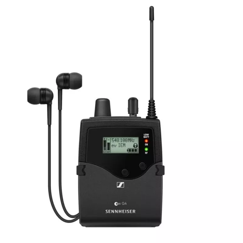 Sennheiser EK IEM G4-A1 - Kompaktiškas stereo imtuvas, 470–516 MHz