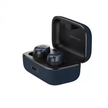 Sennheiser MOMENTUM True Wireless 4 – belaidės ausinės su Adaptive ANC ir aptX Lossless, Denim