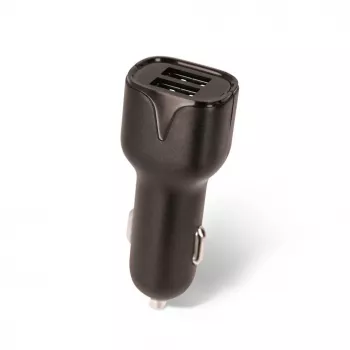 Setty 2xUSB Automobilinis Įkroviklis 2.4A Juodas