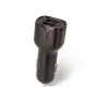 Setty 2xUSB Automobilinis Įkroviklis 2.4A Juodas