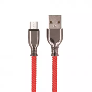 Setty USB-A į Micro-USB laidas 1,0 m 3A greitas įkrovimas Raudonas FC-M