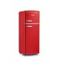 Šaldytuvas su šaldikliu SEVERIN RKG 8930 Retro Red, 208 L, energijos klasė E