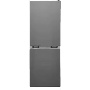 Sharp SJ-FBB02DTXLE-EU Freestanding Fridge Freezer, 268L, Total No Frost, Silver, Energy Class E