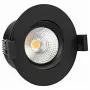 Shelly PbS Hilux DS8 LED Recessed Spotlight, 2200-6500K, CRI95, 600lm, Bluetooth, Wi-Fi, Black