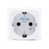 Shelly Plug M Gen3 White – išmanusis kištukas su energijos stebėjimu, 13A, WiFi ir Bluetooth, Schuko