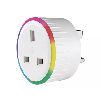 Shelly Plus Plug UK – išmanusis kištukas su energijos stebėjimu, 3000 W, JK G tipo