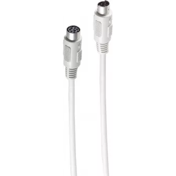 SHIVERPEAKS BASIC-S PS/2 prailginimo kabelis, 6-pin Mini DIN vyriškas į moterišką, 3,0 m, juodas BS78106-3