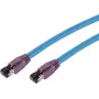 SHIVERPEAKS BS08-40031 Cat8 S/FTP tinklo kabelis, RJ45, 2 m, mėlynas, 40 Gbit/s, 2000 MHz
