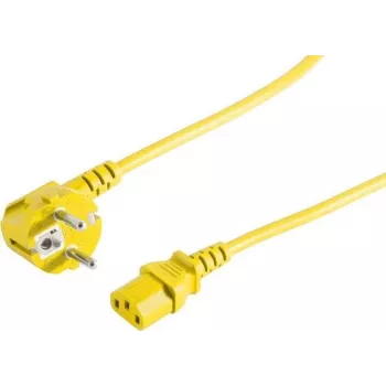 SHIVERPEAKS BS09-05182 geltonas 1,8 m maitinimo laidas CEE 7/7 – IEC C13