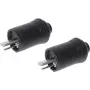 SHIVERPEAKS BS54030-SET svirtiniai laidų jungikliai, 25 dalių rinkinys, 2/3/5 polių, 0,14-4,0 mm², 400 V, 32 A, juodi