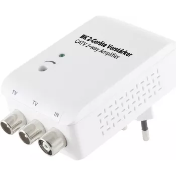 SHIVERPEAKS S/CONN maksimalaus ryšio dvigubas antenos stiprintuvas, 20 dB, IEC (15-15002)