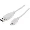 SHIVERPEAKS USB A – Micro USB B laidas, 1 m, USB 2.0, juodas