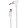 SHIVERPEAKS USB-C garso kabelis, 3,5 mm kampuotas TRS, baltas, 2 m (BS14-06036)