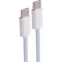 SHIVERPEAKS USB-C į USB-C įkrovimo kabelis 240W PD 3.1, USB 2.0, 3m, mėlynas pintas tekstilinis BS14-22041
