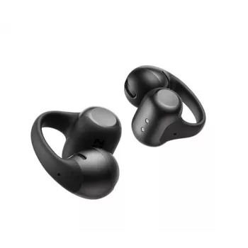 Shokz OpenDots 2 belaidės ausinės su atviru garsu, „True Wireless“, Bluetooth 5.3, IP54, 28h baterija, juodos