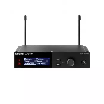 Shure SLXD24D+E/58 belaidė dviejų mikrofonų sistema su SM58 kapsulėmis