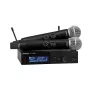 Shure SLXD24D+E/58 belaidė dviejų mikrofonų sistema su SM58 kapsulėmis