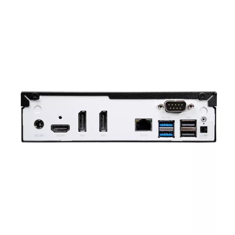 Shuttle DH810S plonas kompiuteris be komponentų, LGA1150, Intel H81, DDR3L, HDMI, DP, M.2, du GbE, 8x USB, COM, 24/7