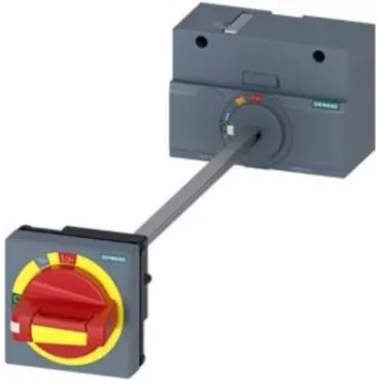 Siemens 3VA9257-0FK25 durų montuojamas sukamasis operatorius 3VA2 grandinės pertraukikliams, 250 mm velenas, IP65, užrakinamas