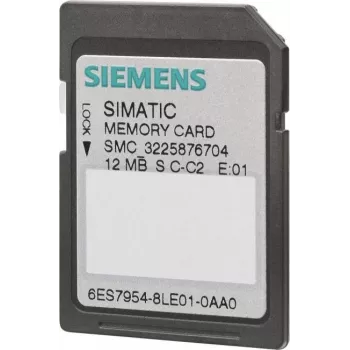 Siemens 6ES7954-8LC04-0AA0 SIMATIC S7 atminties kortelė, 4 MByte Flash, skirta S7-1200/S7-1500/SINAMICS