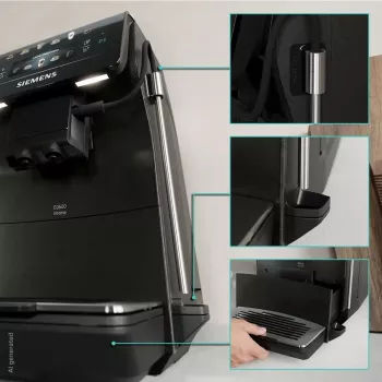 Siemens EQ600 iAroma TP603E08 15 barų espreso aparatas
