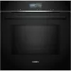 SIEMENS HM736GAB1 iQ700 įmontuojama orkaitė su mikrobangų krosnele, juoda, 60 cm, Home Connect