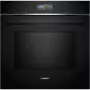 SIEMENS HM736GAB1 iQ700 įmontuojama orkaitė su mikrobangų krosnele, juoda, 60 cm, Home Connect