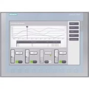 Siemens SIMATIC HMI KTP1200 Basic jutiklinis panelis, 12,1 colio TFT, 1280x800, PROFINET, 24V DC, 6AV2123-2MB03-0AX0