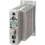 Siemens SIRIUS 3RF23 kietojo kūno kontaktoriuss, 1 fazės, 30 A, 48-460 V AC, 24 V DC valdymas, nulinio taško perjungimas, varžtiniai gnybtai, DIN bėgelis 3RF2330-1AA04