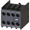 Siemens SIRIUS 3RH2 pagalbinis kontaktų blokas, 4 NO kontaktai, priekinis montavimas, varžtiniai gnybtai, 3RH2911-1GA40