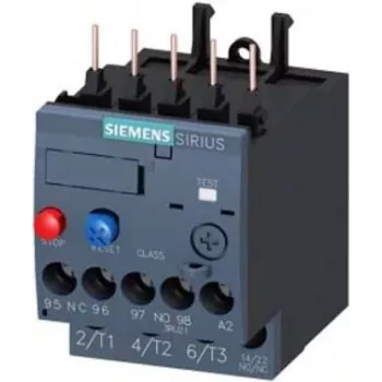 SIEMENS SIRIUS 3RU21161JB0 šiluminė apsaugos relė 7-10 A Class 10 S00 varžtiniai gnybtai