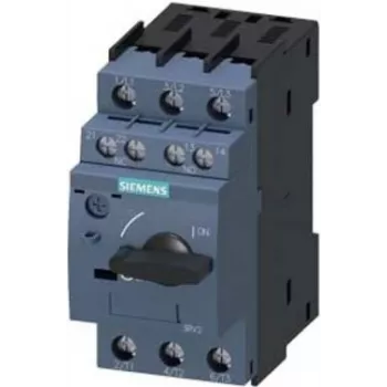 SIEMENS SIRIUS 3RV2 variklio starterio apsauginis jungiklis, 0,18-0,25A, 3 polių, Class 10, varžtiniai gnybtai, 3RV20110CA15