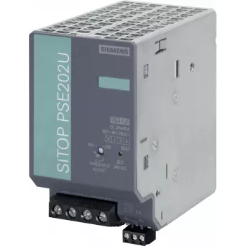 Siemens SITOP PSU8600 buferio modulis 6EP1961-3BA21, 24 V DC, 100 W, 200 ms, kondensatorinis, DIN bėgiui
