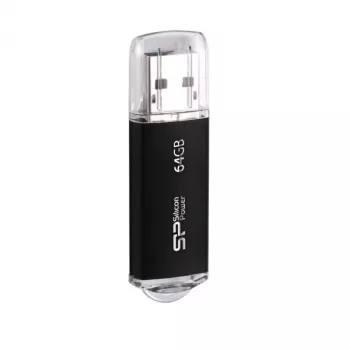 Silicon Power Blaze B02 64GB USB 2.0 atmintukas - juodas