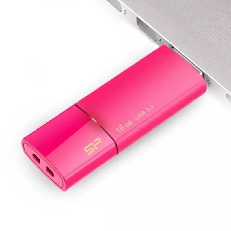 Silicon Power Blaze B05 16GB USB 3.0 atmintinė, rožinė (SP016GBUF3B05V1H)