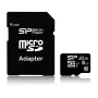 Silicon Power Elite 8GB microSDHC UHS-I U1 V10 atminties kortelė su SD adapteriu