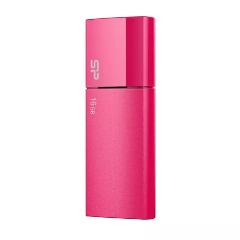 Silicon Power SP016GBUF2U05V1H 16GB USB 2.0 atmintukas, įtraukiama USB-A jungtis, tamsiai mėlynas
