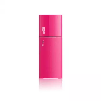 Silicon Power SP016GBUF2U05V1H 16GB USB 2.0 atmintukas, įtraukiama USB-A jungtis, tamsiai mėlynas