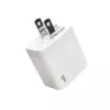 Silicon Power Boost Charger QM16 20W kelioninis įkroviklis, USB-A + USB-C, EU/US/UK/AU kištukai, baltas
