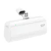 Silicon Power QD50 nešiojamas įkroviklis (power bank), 5000 mAh, USB-C, baltas (SP5K0MAPBKQD500W)