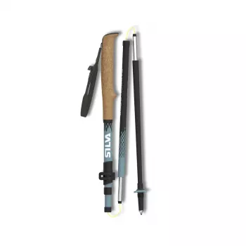 Silva Trekking Carbon Z reguliuojamos trekkingo lazdos (pora) - juoda/pilka