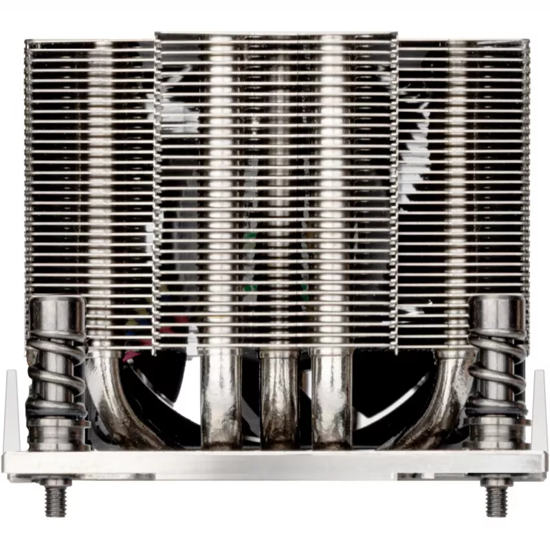 SilverStone SST-XE02-TR5B žemo profilio CPU aušintuvas, 60mm ventiliatorius, juodas aliuminis, varinis pagrindas, Intel LGA1150/1151/1155/1156, PWM, 65W TDP