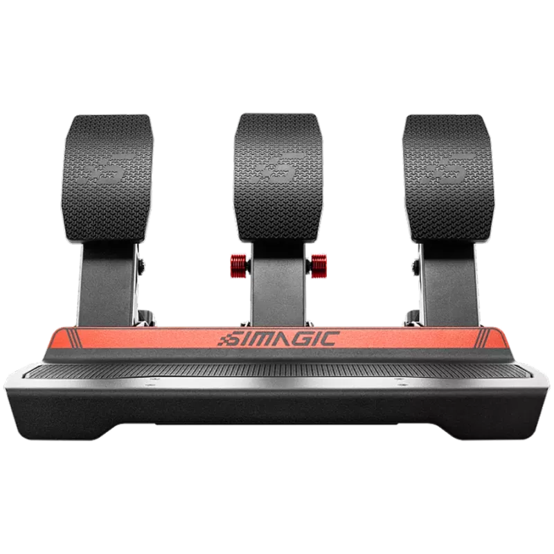 SIMAGIC P700 Modular Pedal System su 150 kg jėgos jutikliu ir 35 stabdžių nustatymais