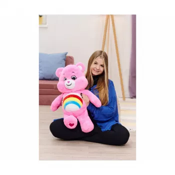 SIMBA-DICKIE Care Bears Cheer Bear Plush 60 cm Pink Rainbow